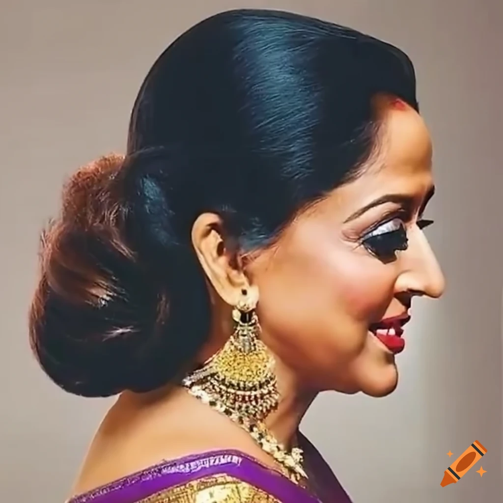How do you do an Indian bun hairstyles for saree? by stylebets - Issuu