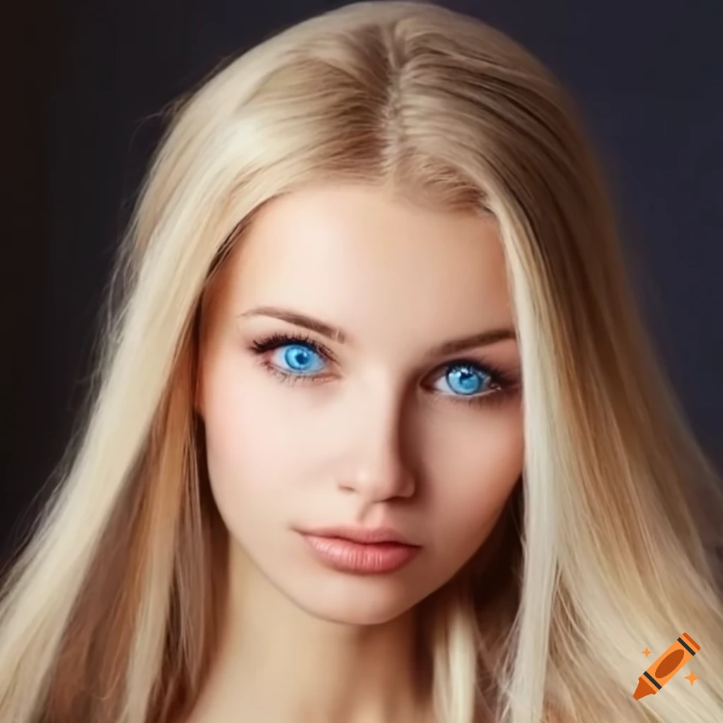 Blonde Gorgeous Girl Hair