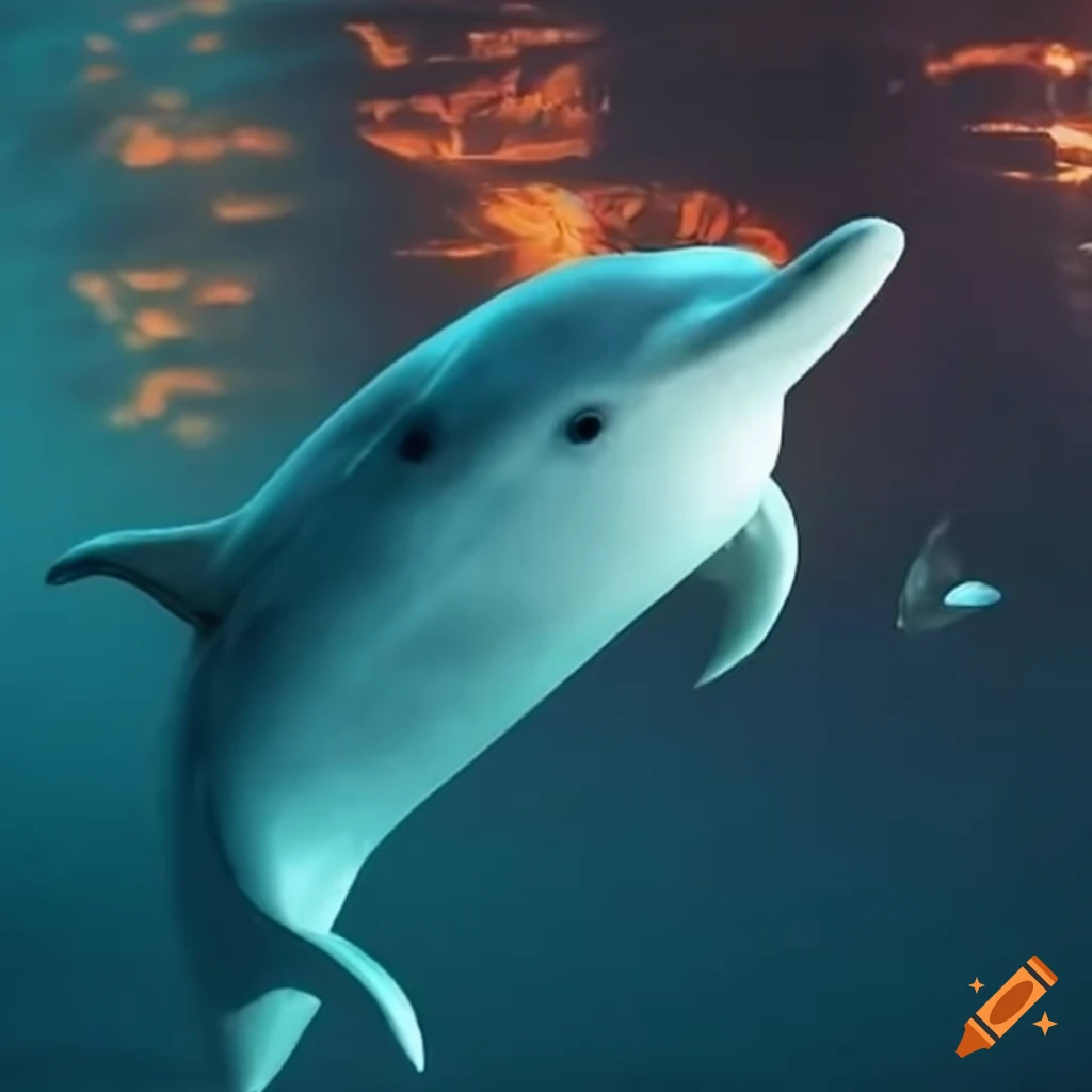 In the ocean, there lived a kind dolphin named dolly. dolly loved to swim and play with the