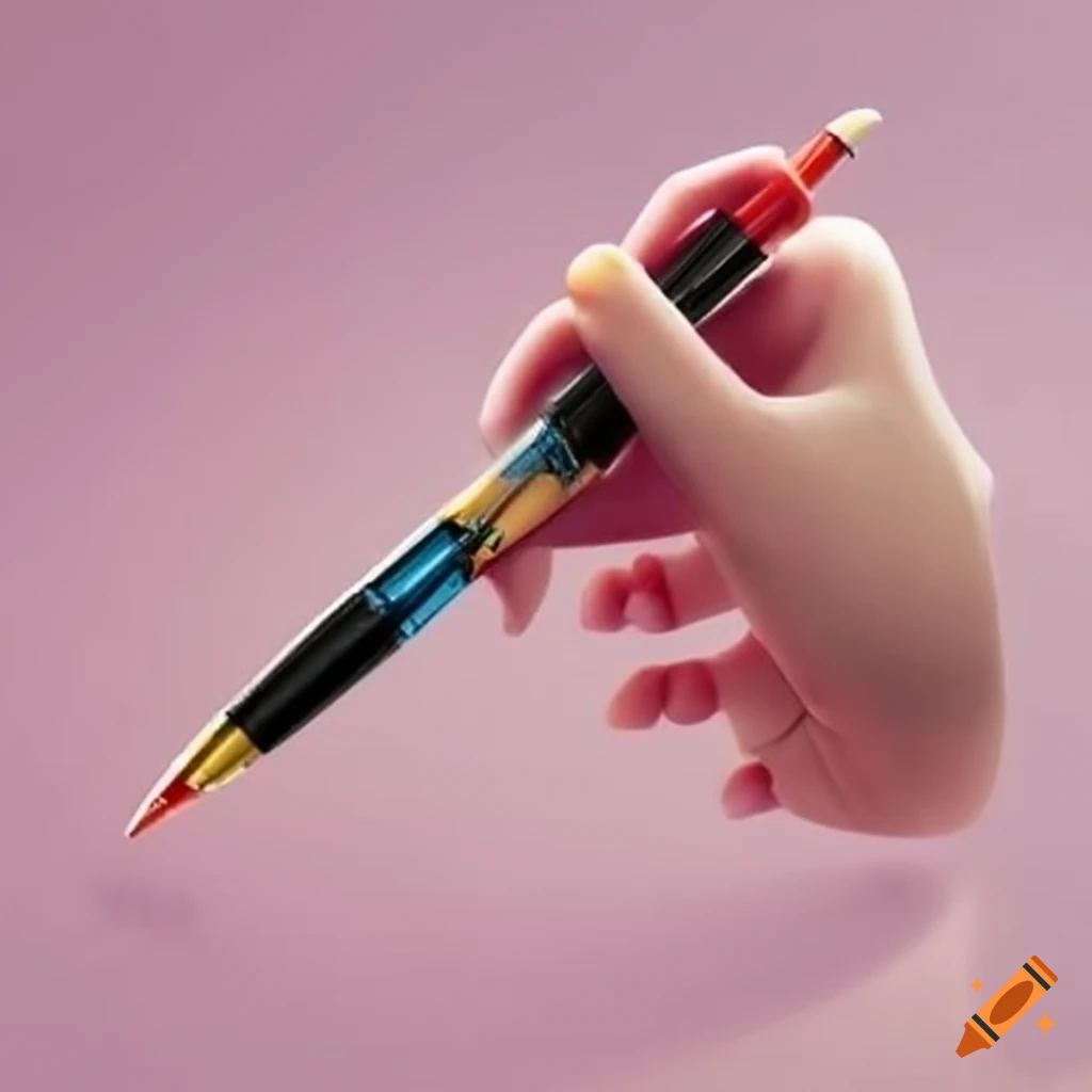 Magic pen with raiser on Craiyon