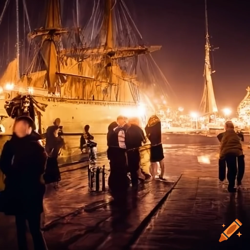 Ride, captain, ride upon your mystery ship on Craiyon