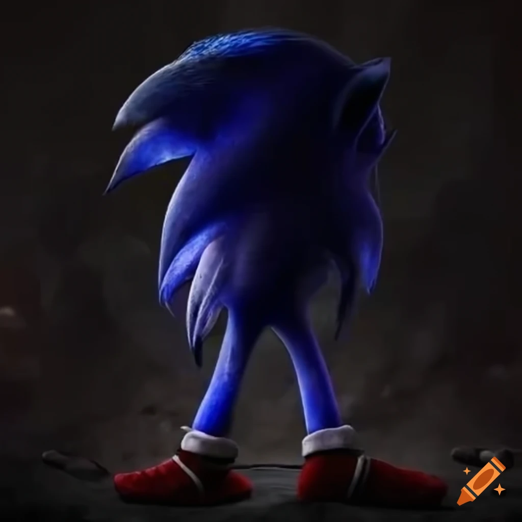 Dark Sonic vs Sonic.EXE: 3D Animation! (Sonic The Hedgehog Movie
