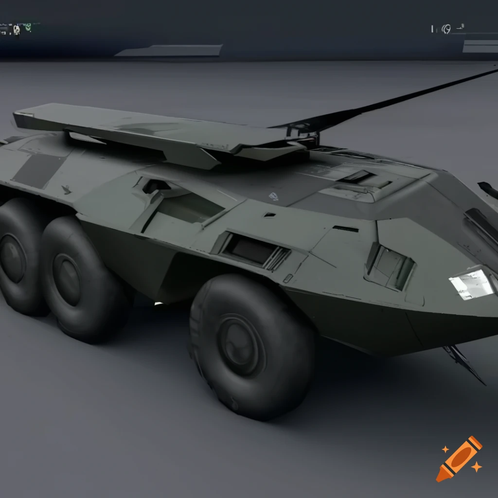 Design a scifi antiair vehicle for the game star citizen. the vehicle