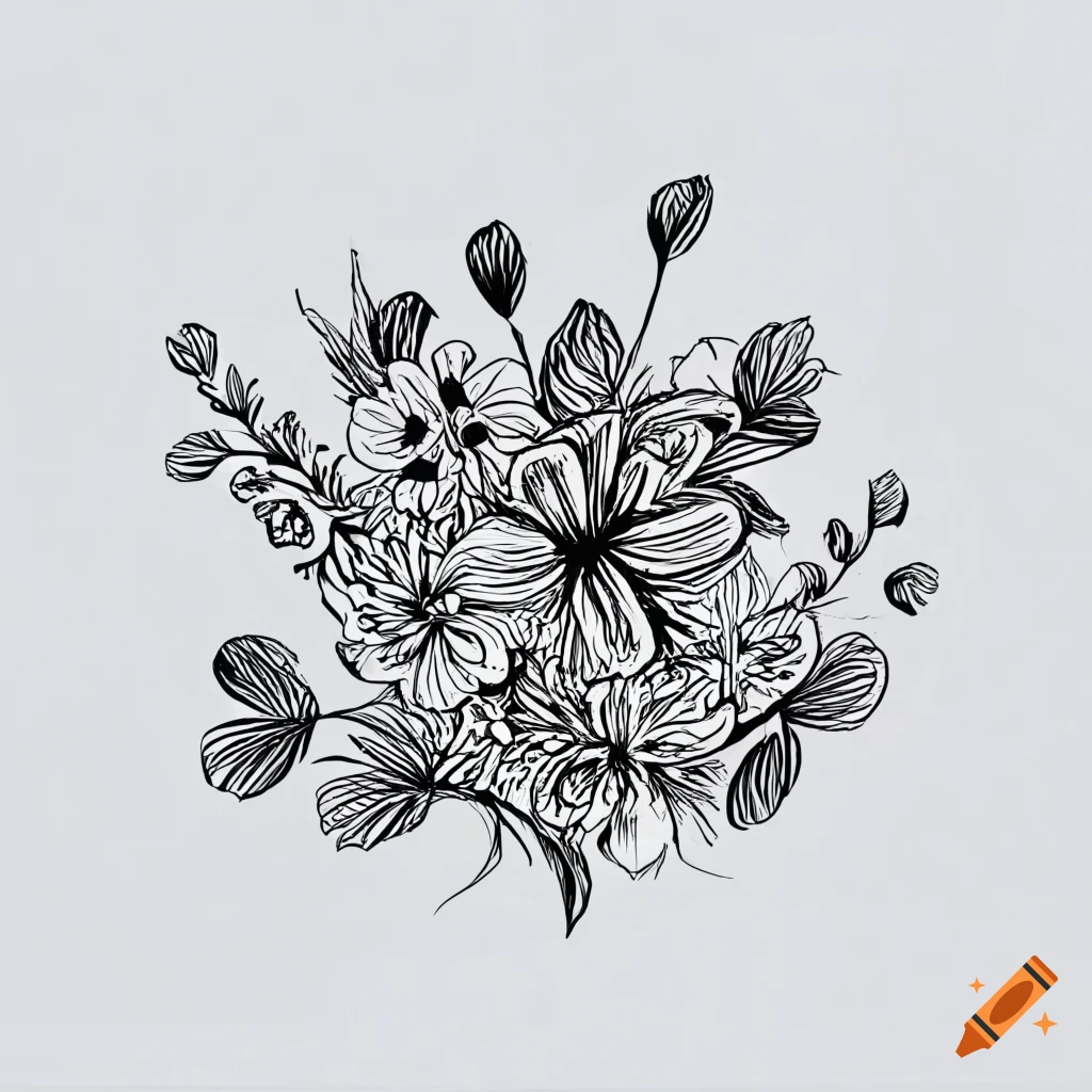 Aggregate more than 102 easy flower design drawing super hot