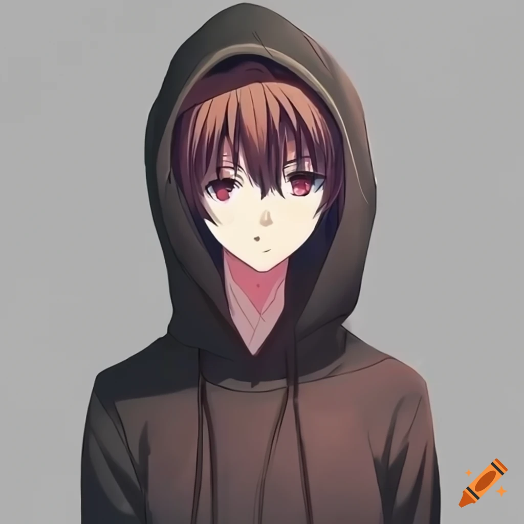 Ayanokoji from classroom of elite in black hoodie with specs