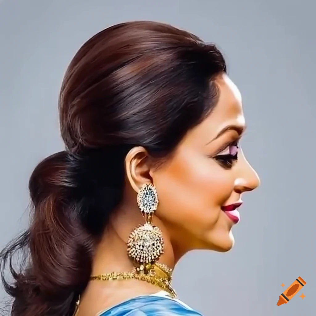 Bun Hairstyle for Saree Look || Beautiful Hairstyle For Ladies | sari,  hairstyle | Bun Hairstyle for Saree Look || Beautiful Hairstyle For Ladies  | By Star Beauty & FashionFacebook
