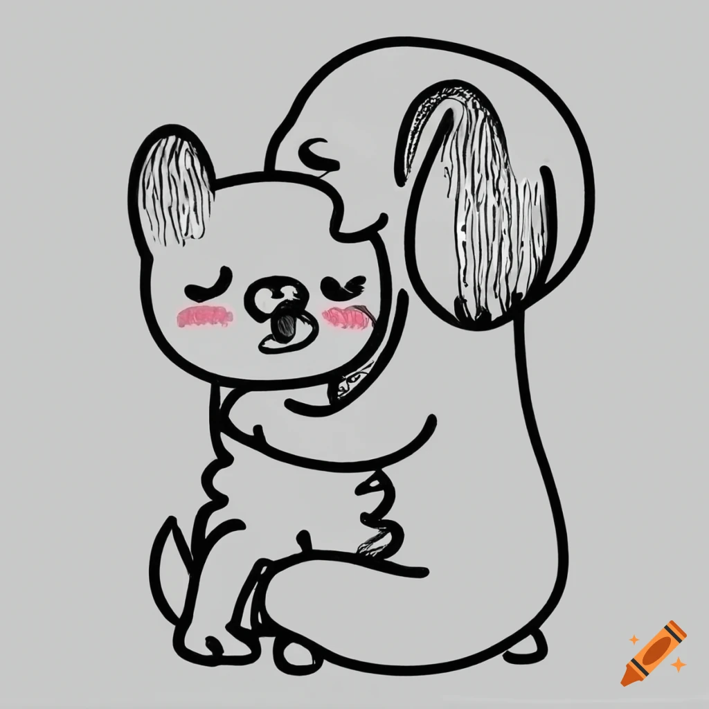 A dog love our little new baby