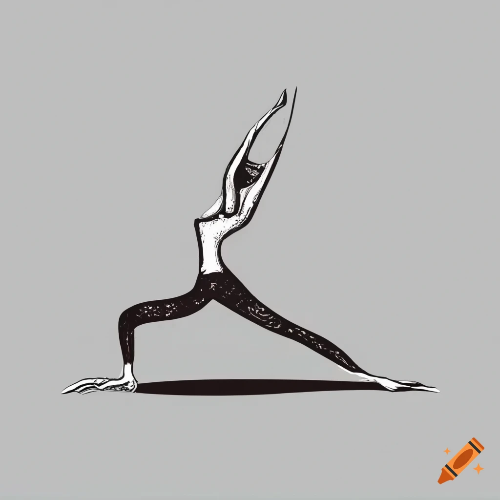 Premium Vector | Set of women's silhouette yoga movements design for yoga  logo icon