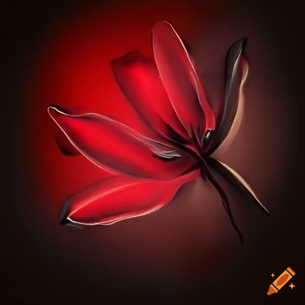 Light red flower