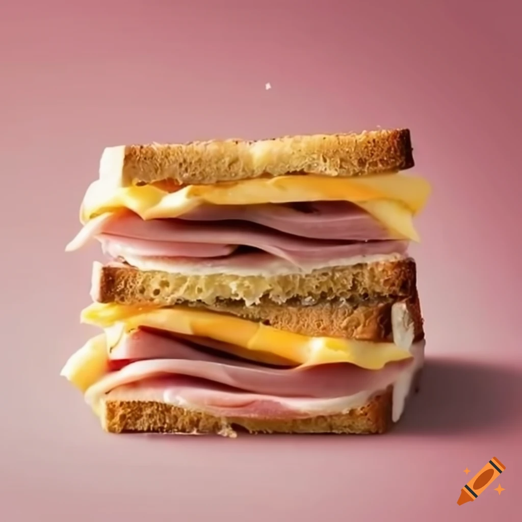 Ham and cheese sandwich