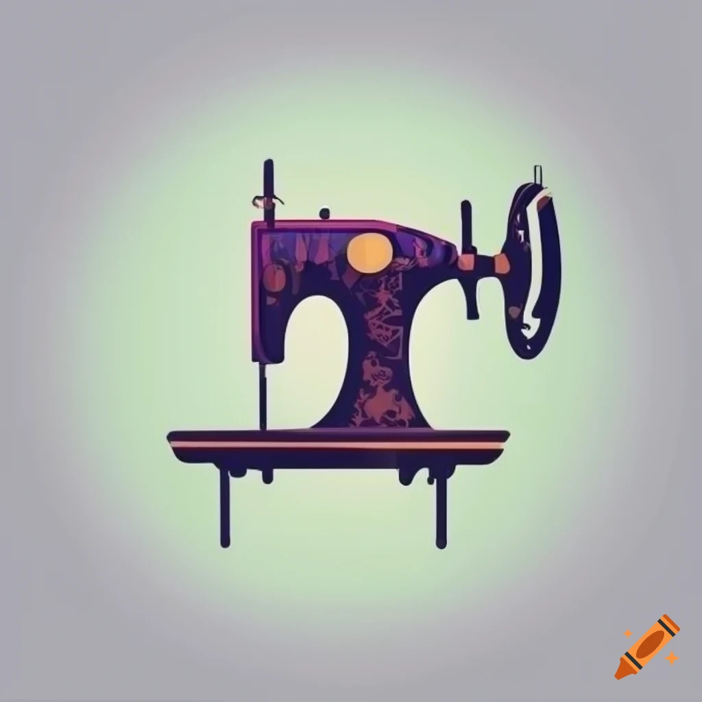 Abstract technology design logo machine Royalty Free Vector