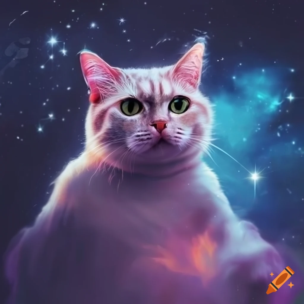 space cat iphone wallpaper