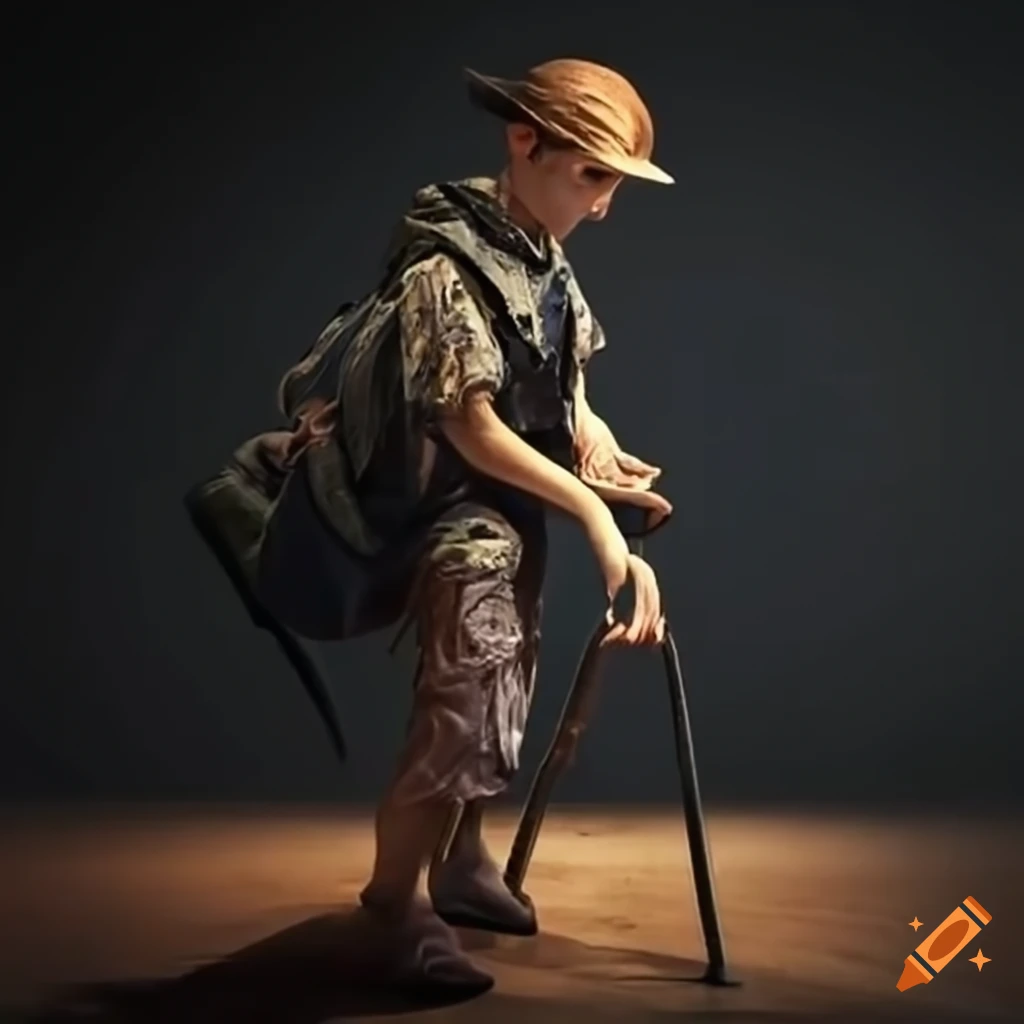 A young man geologist