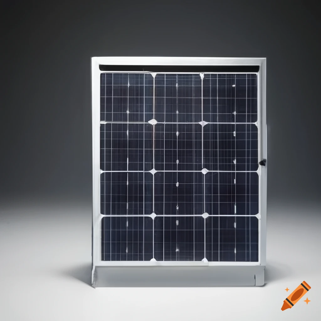 Panel solar portatil on Craiyon