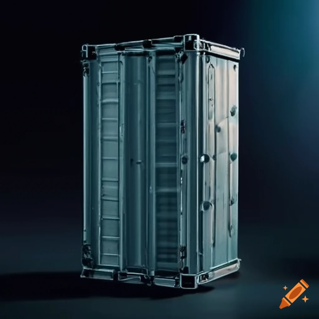 Metal container from space