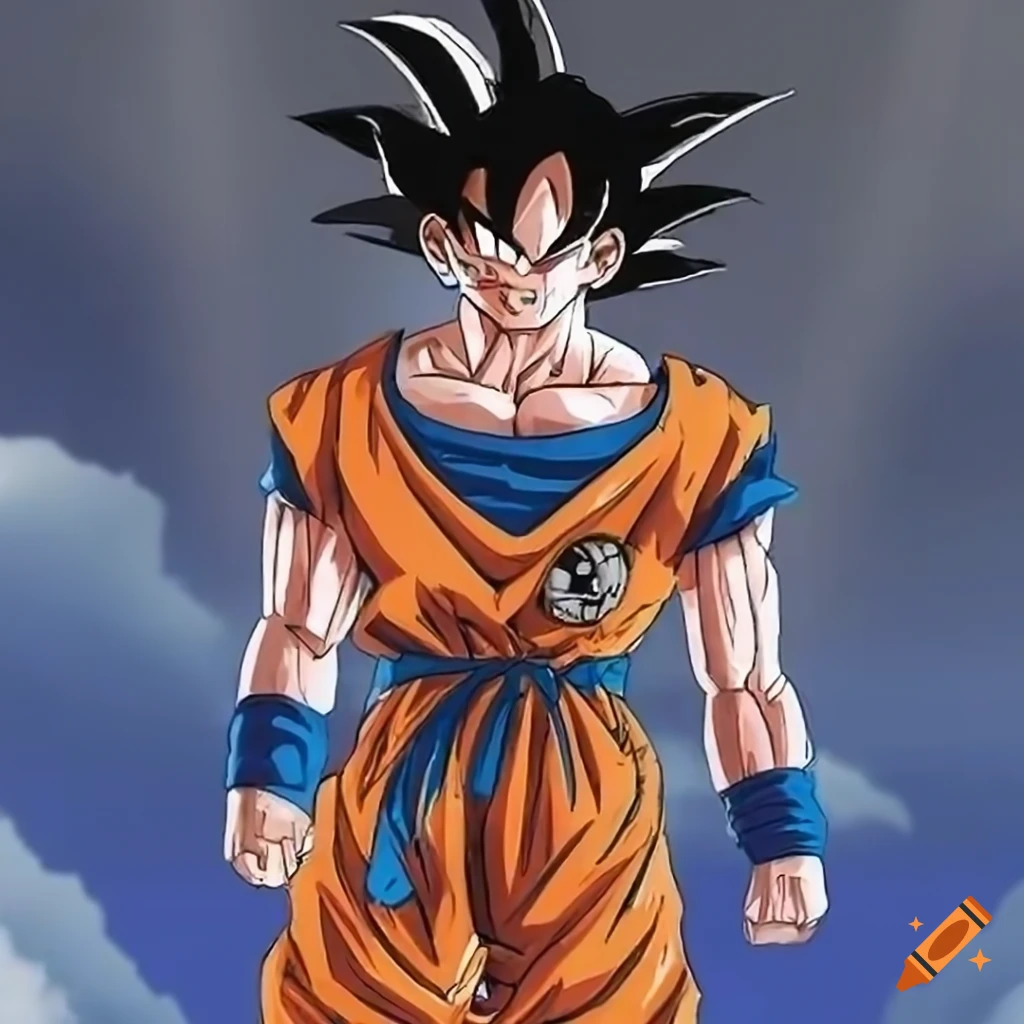 Goku de dragon ball z on Craiyon
