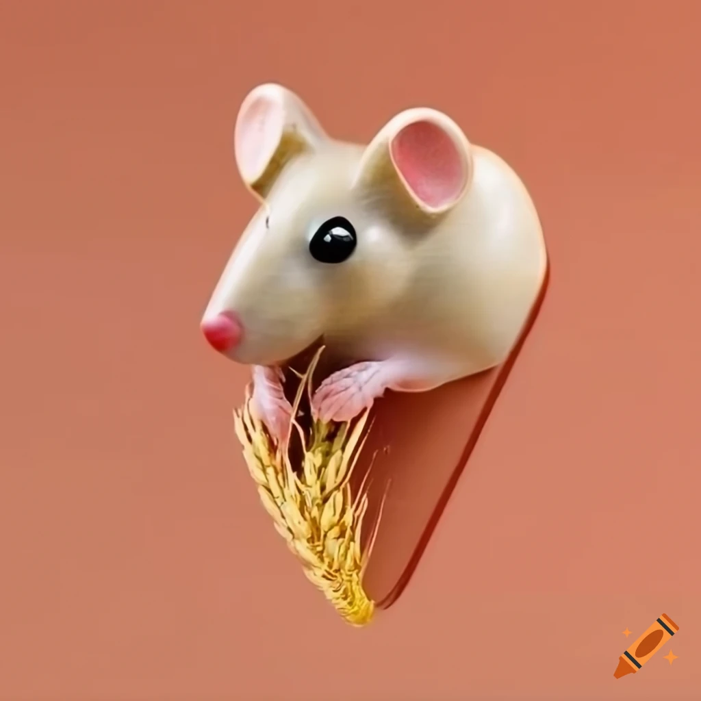 Rat Needle Minder Magnet Pin: Kawaii Brown Rat With Cheese -  Canada