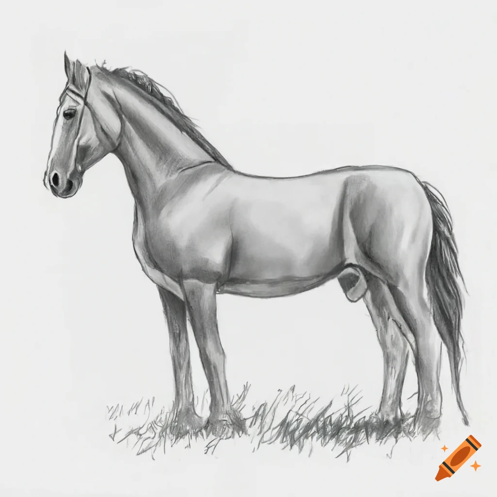 How to Draw a Horse - YouTube