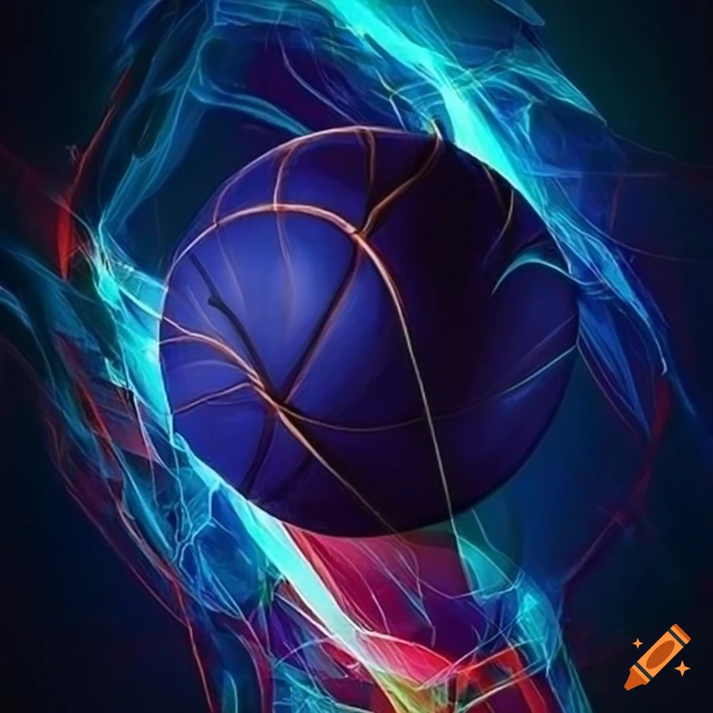 Iphone wallpaper abstract basketball on Craiyon