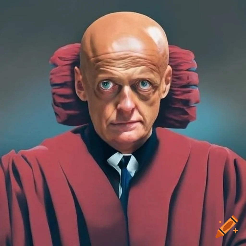 Portrait of pierluigi collina wearing judge's robe
