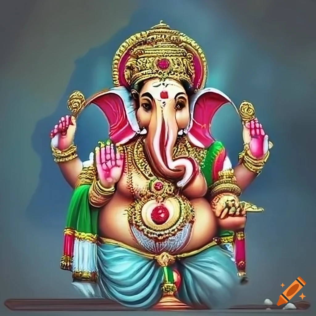 How to Draw Ganesha Drawing for Kids