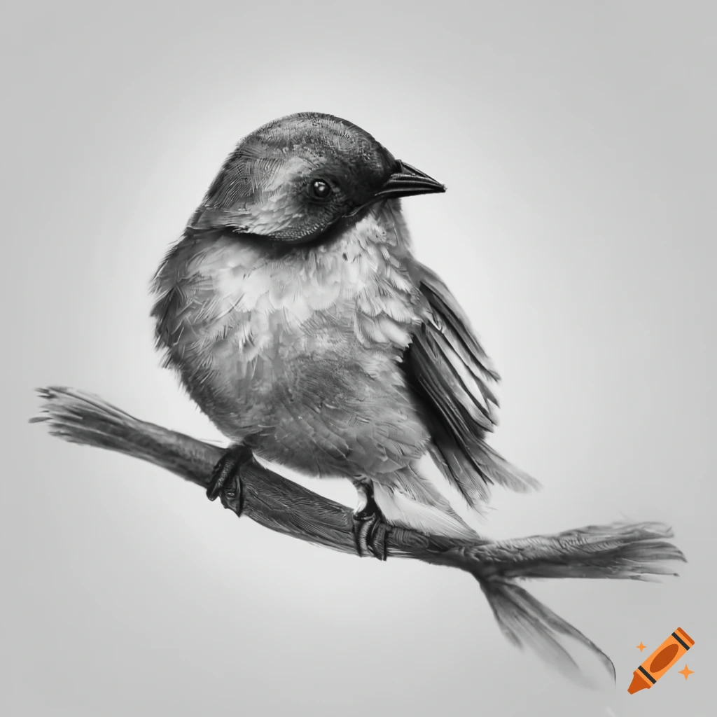 First realistic bird drawing, the feathers are scaring the hell out of  me..... any advice or tips greatfulky received : r/drawing