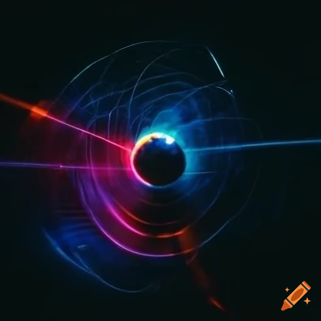 Electro field on Craiyon