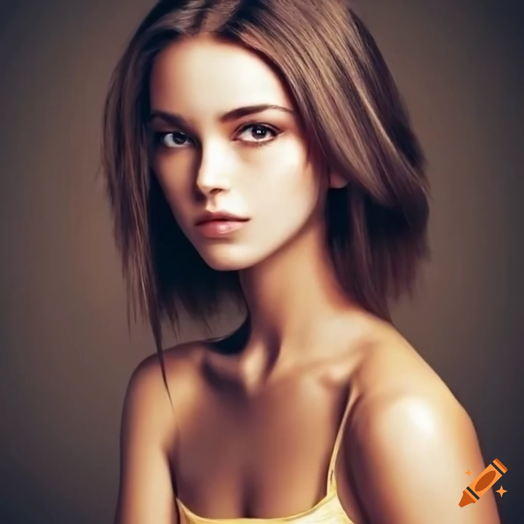 beautiful-young-woman-shoulder-length-hair