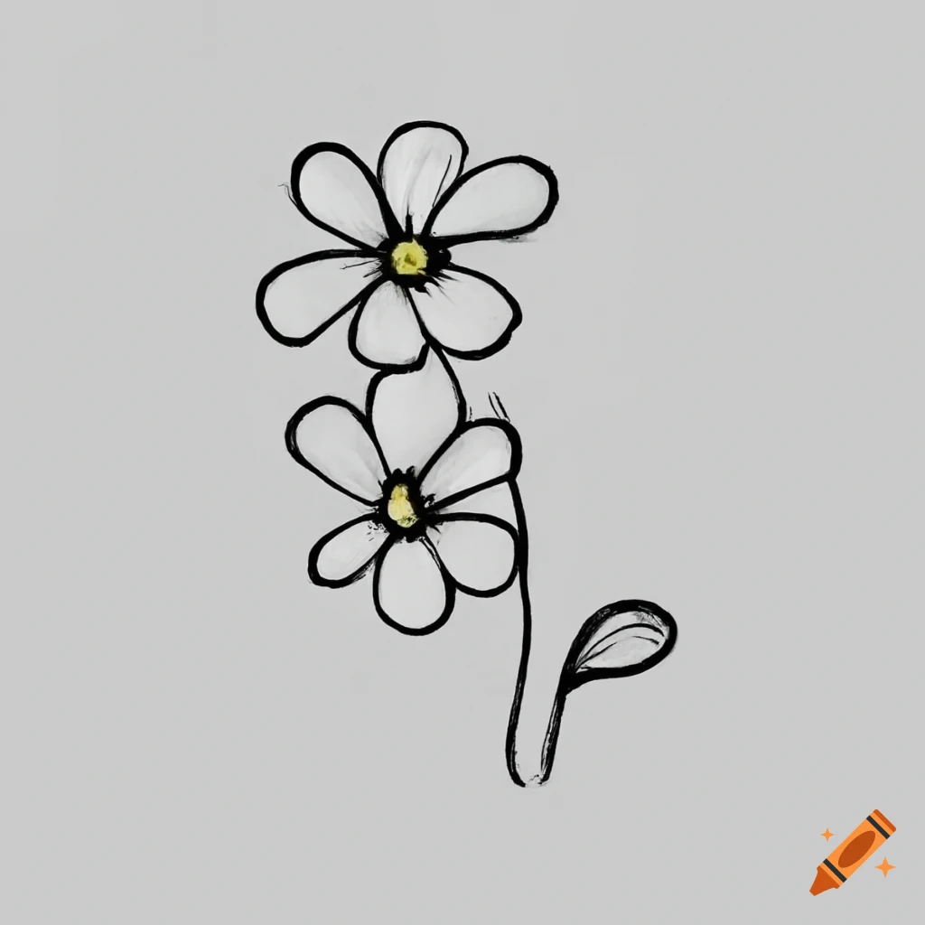 Flower Drawing Vectors | Free Illustrations, Drawings, PNG Clip Art, &  Backgrounds Images - rawpixel