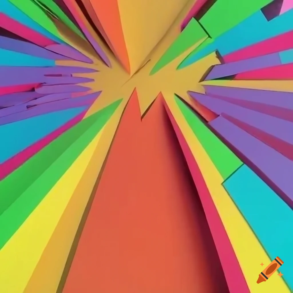 rainbow-made-of-many-pieces-of-paper-pop-art-comics-design-film