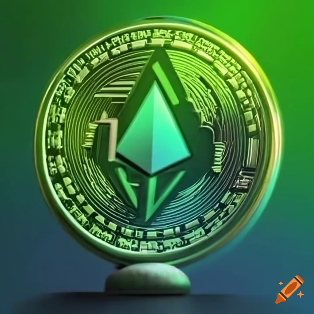 Write slogan in green color : kaspa born from the merge of bitcoin and  ethereum, the best of both worlds on Craiyon