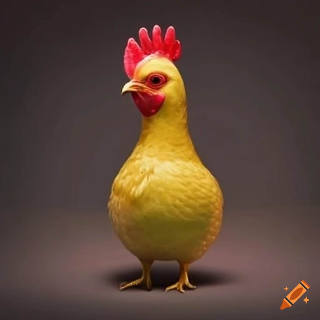 The jug look like the hen