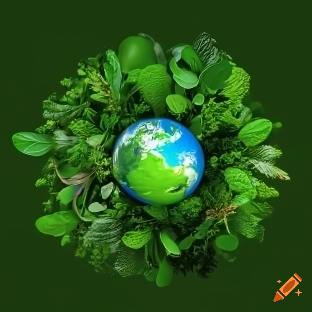green environment background