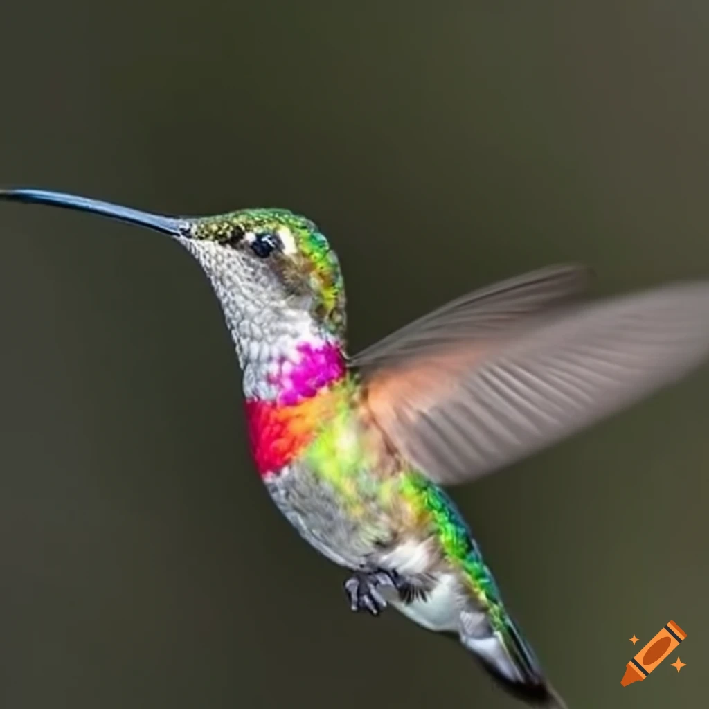Hummingbird on Craiyon