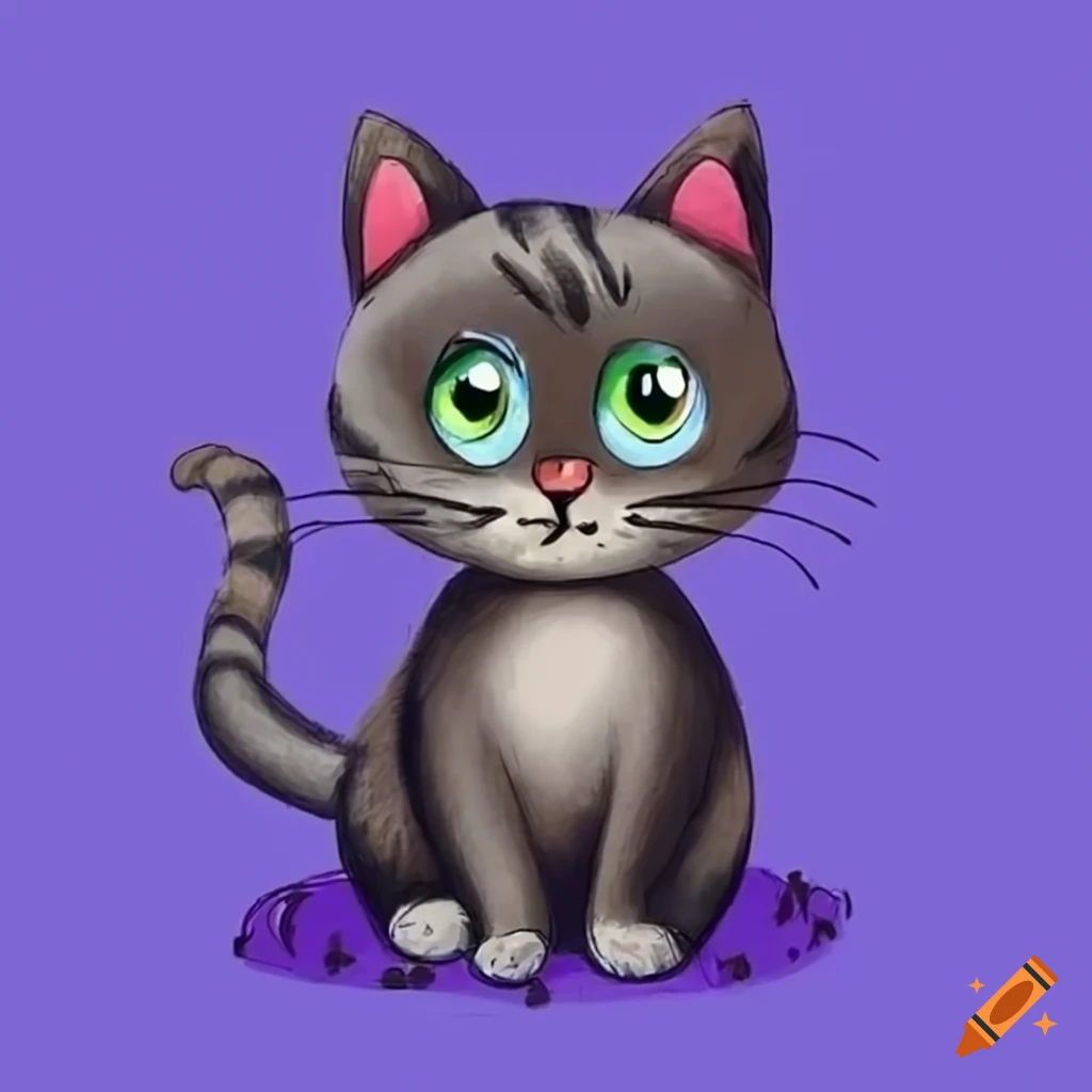 How to Draw a Cat: Step-by-Step Drawing Tutorial for Kids - FeltMagnet-saigonsouth.com.vn