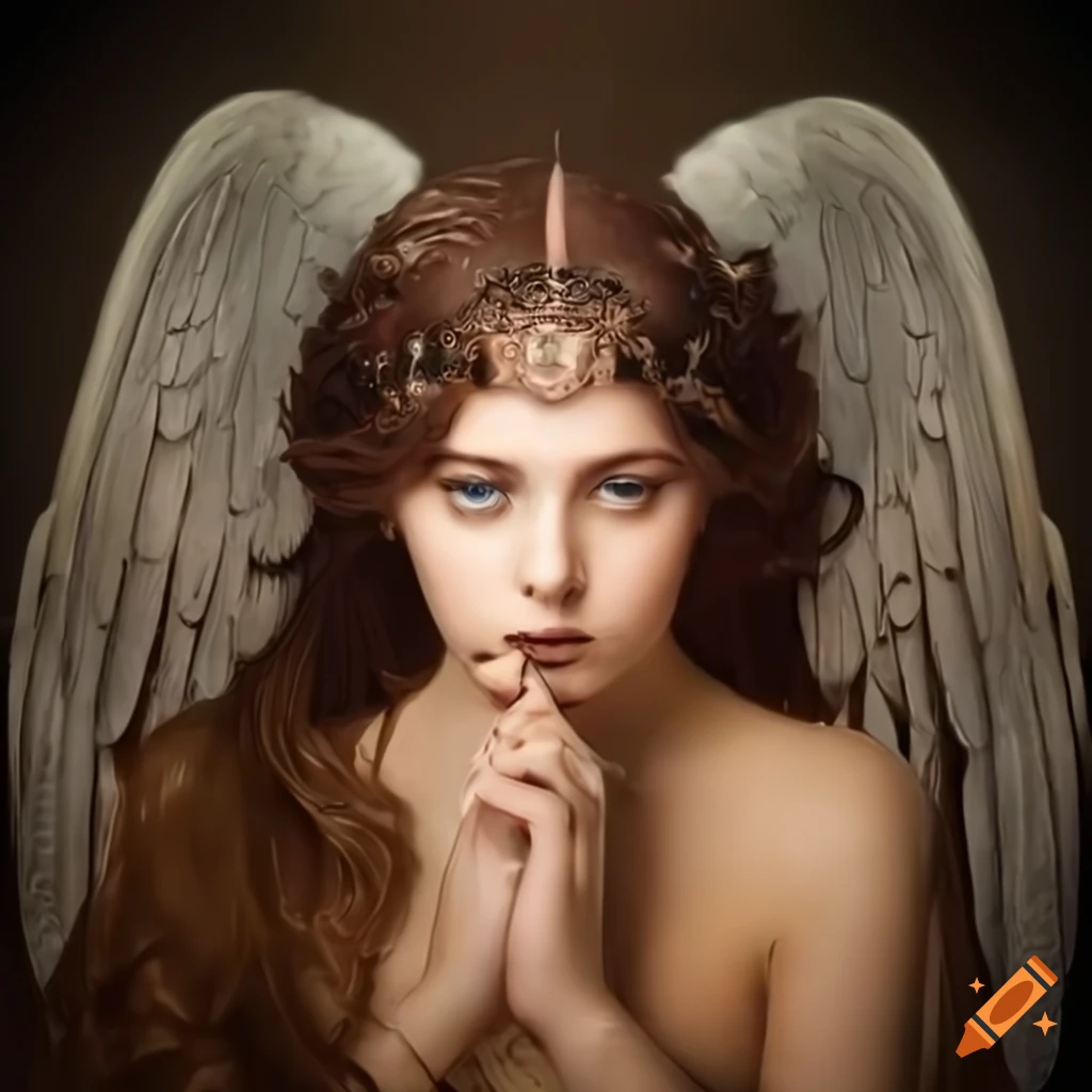 Angel style art nouveau hd