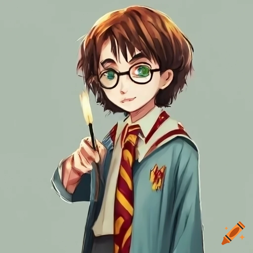 I saw this on Tumblr and I just had to share it with you guys. I normally  don't repost stuff here… | Harry potter anime, Harry potter fan art, Harry  potter cartoon