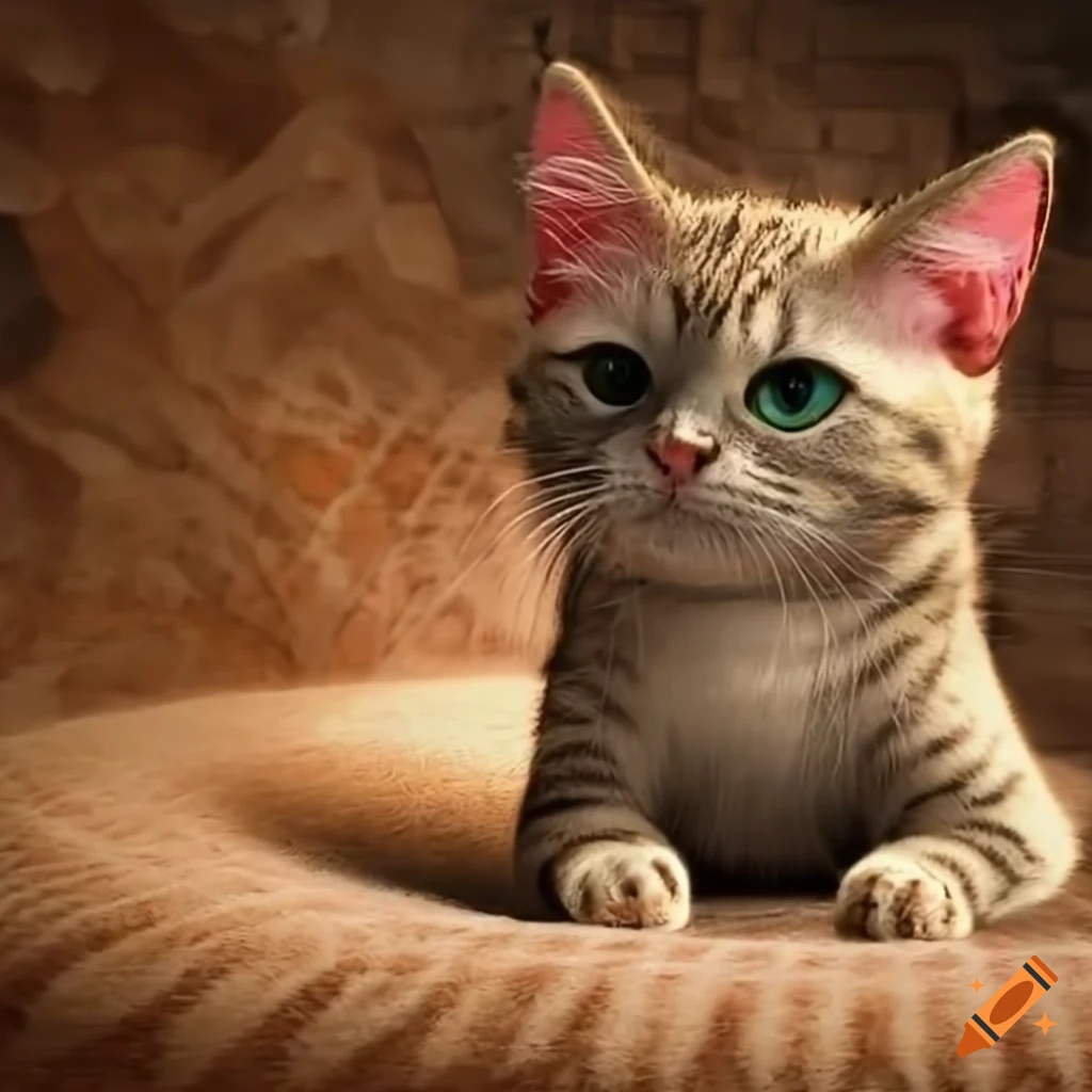 Котики, full hd, 3d, кот on Craiyon