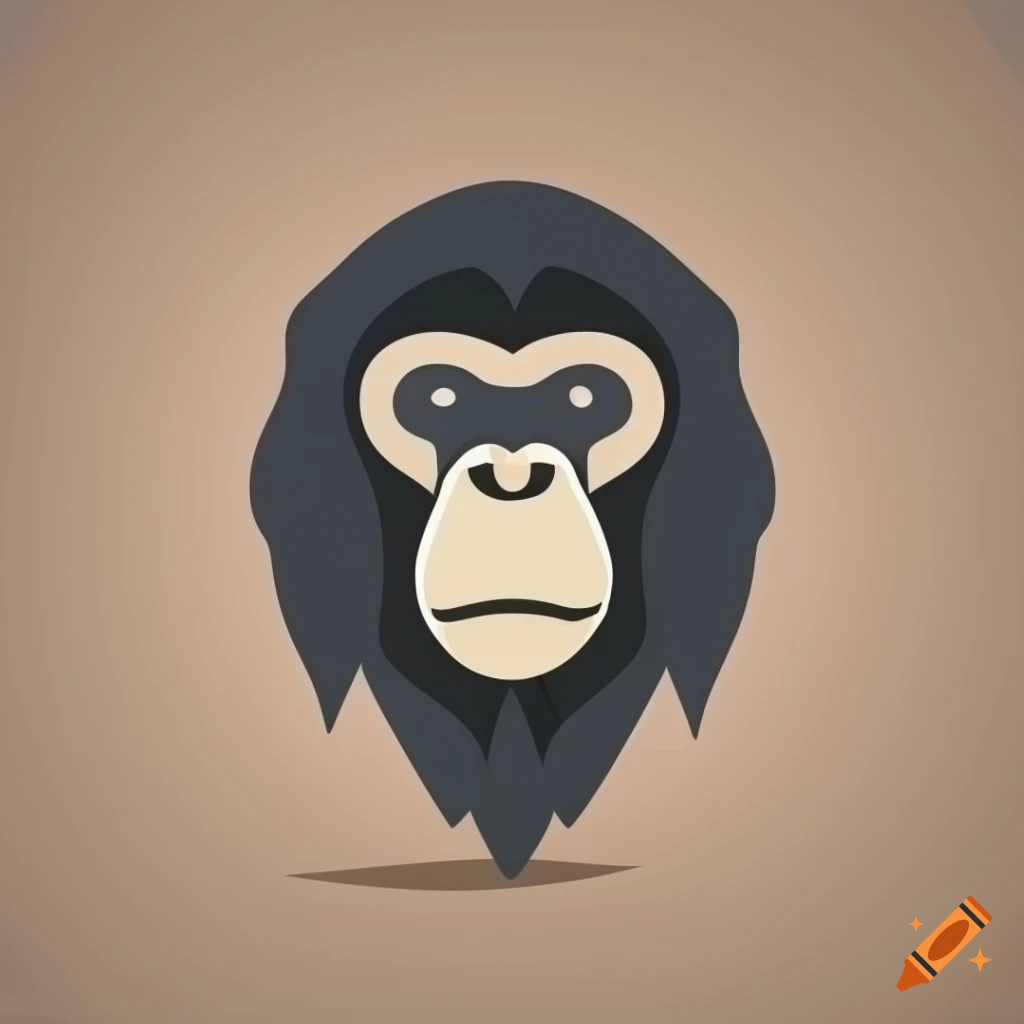 Gorilla Kong Ape Logo Design Vector Illustration 4948272, 50% OFF