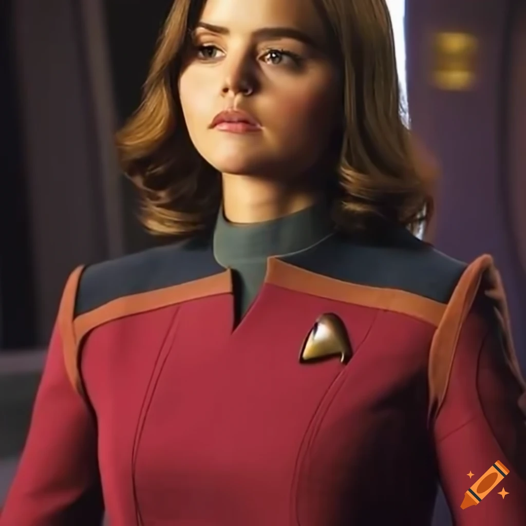 Jenna coleman as starfleet