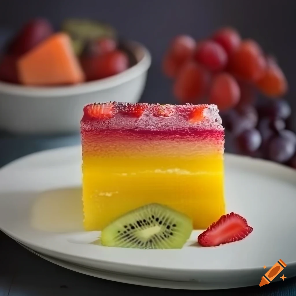 Jello Fruit Mousse Cake Recipe (video) - Tatyanas Everyday Food