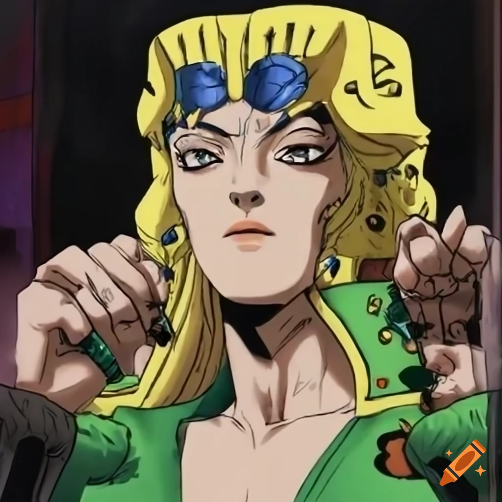 Jolyne cujoh on Craiyon