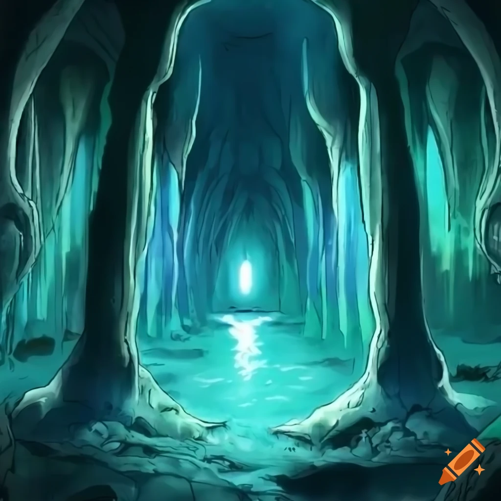 LISA RENEE: “Crystal Caverns” | Fantasy landscape, Fantasy background, Anime  scenery