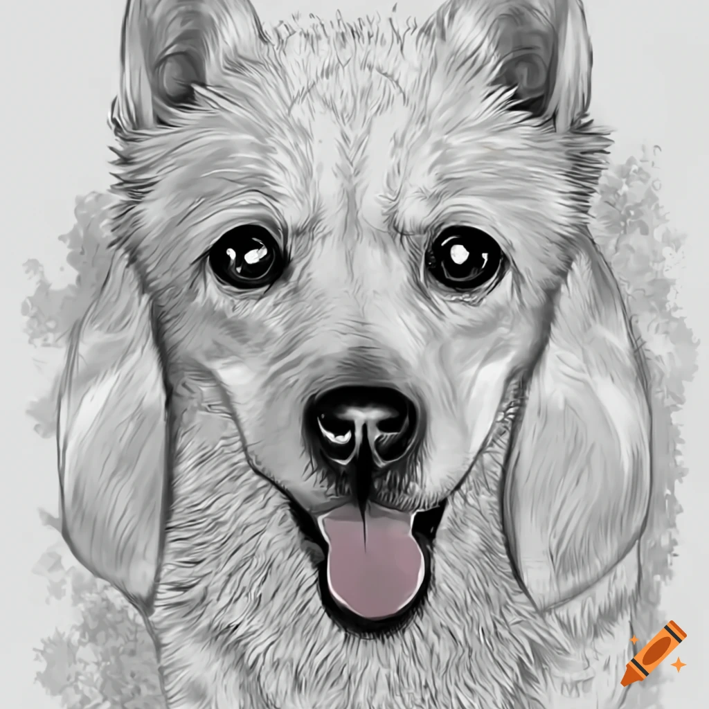 dog color pencil drawing by lahar | Image