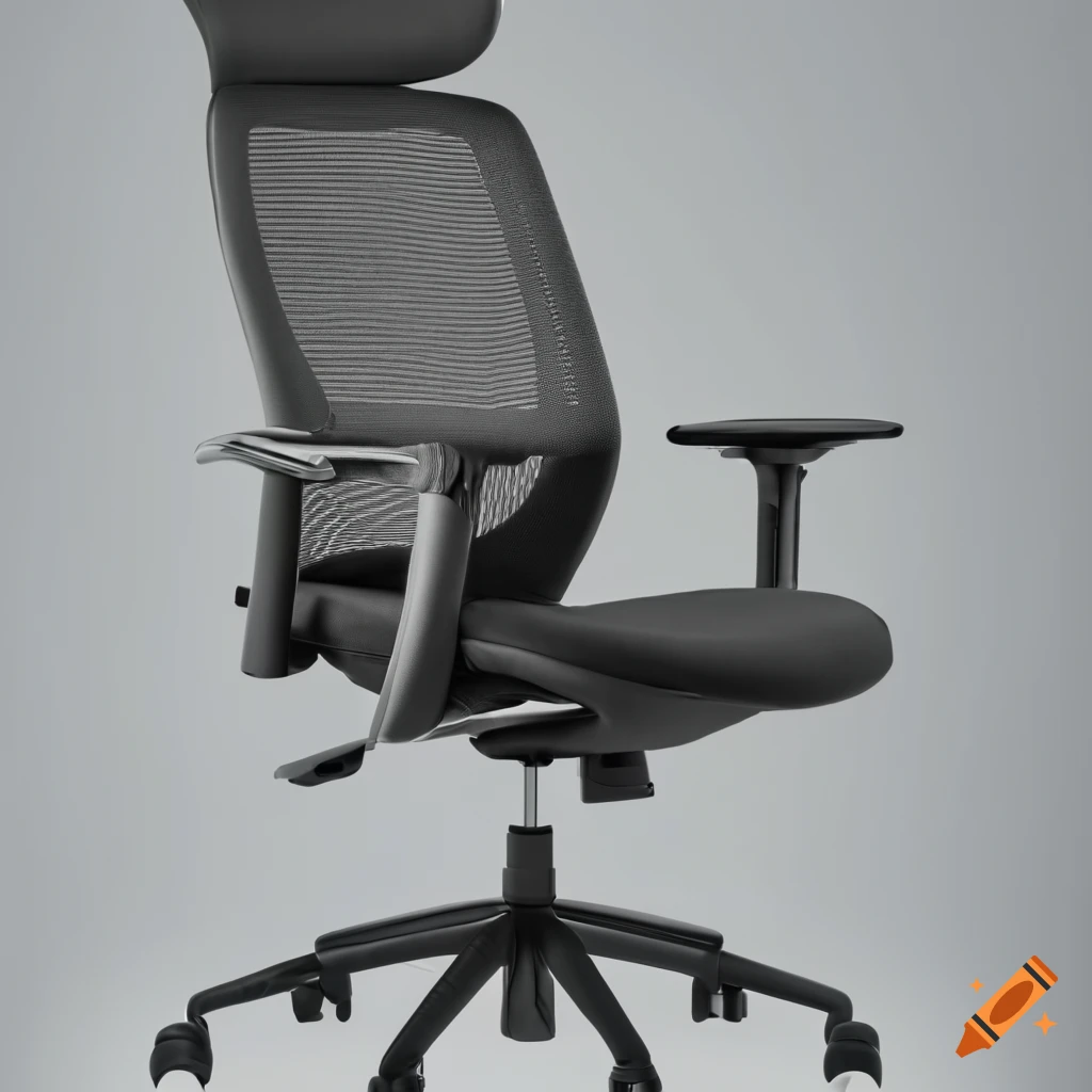 What are the features of an ergonomically designed chair for