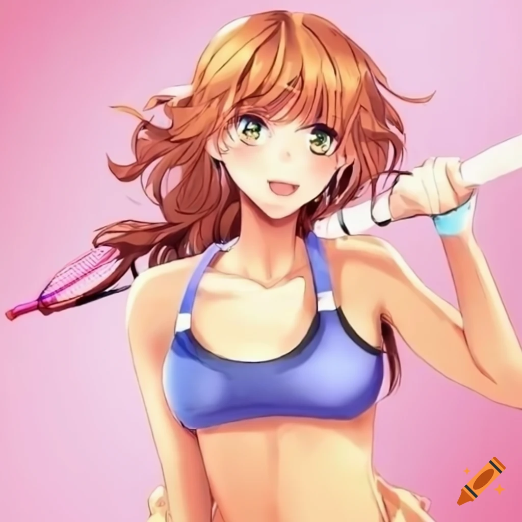 spicy-lemur227: anime tennis girl nu-de