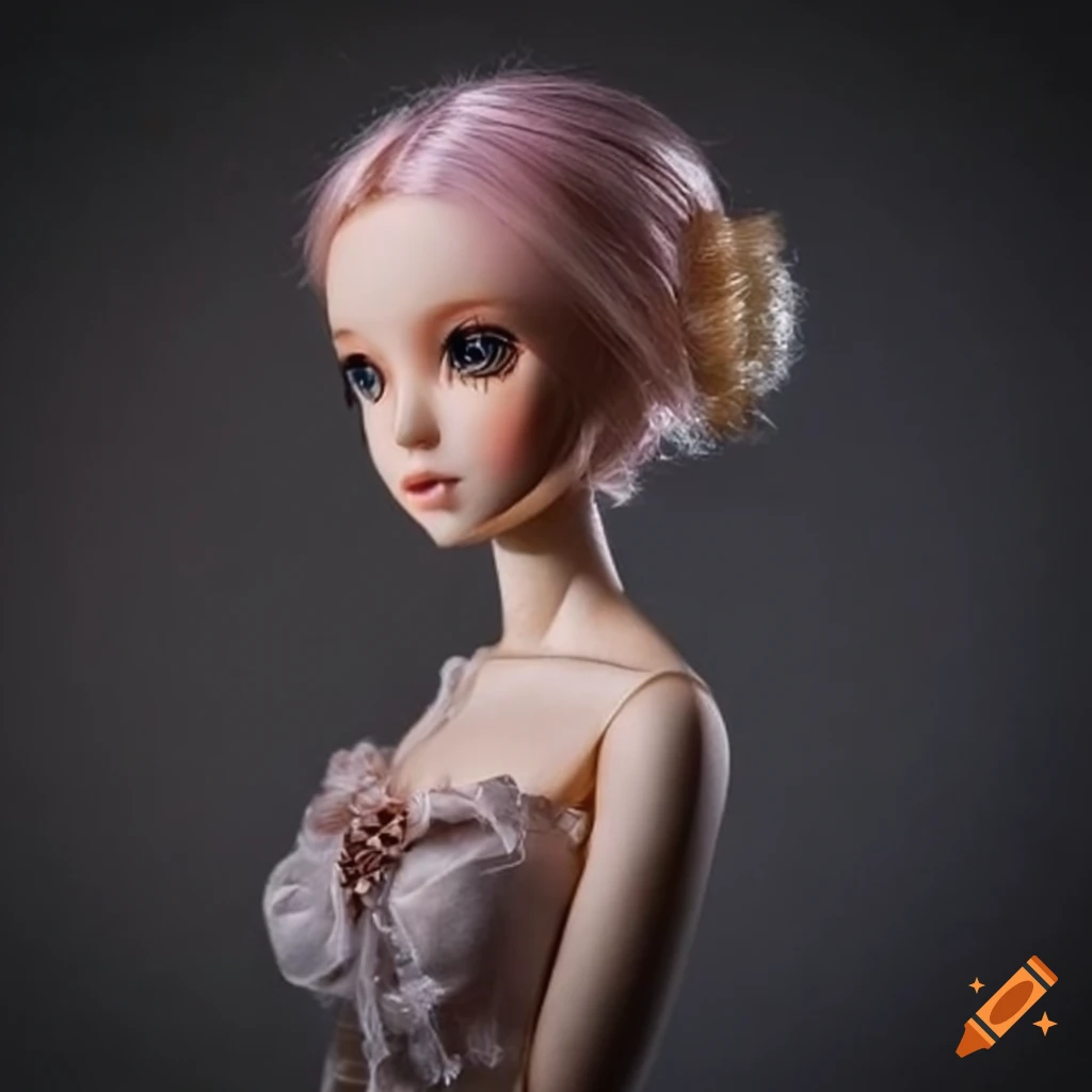 a pretty doll