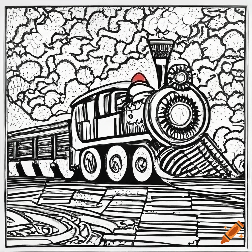 Trains coloring pages » Free & Printable » Train coloring sheets