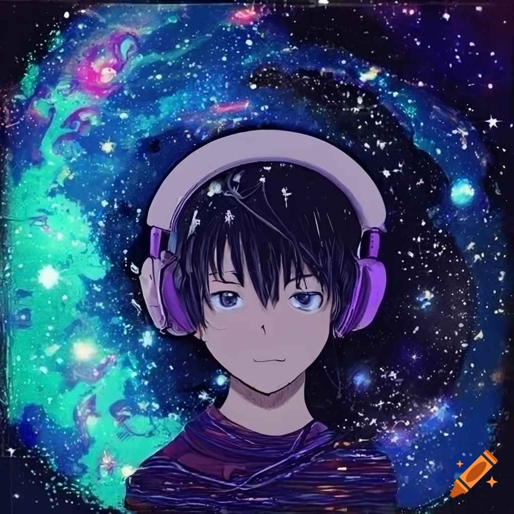 Cosmic Boy Anime Boy Anime Character Anime Art Anime Digital Art