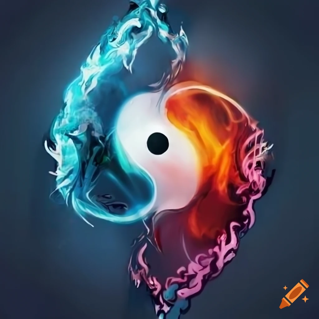 Ice and fire / yin and yang